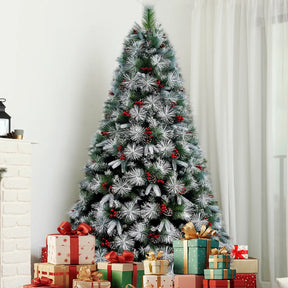 Árvore Natal Pinheiro Luxo Cheia 180cm Com/ Pinhas Decorada - Oferta Imperdível Black Friday 2025